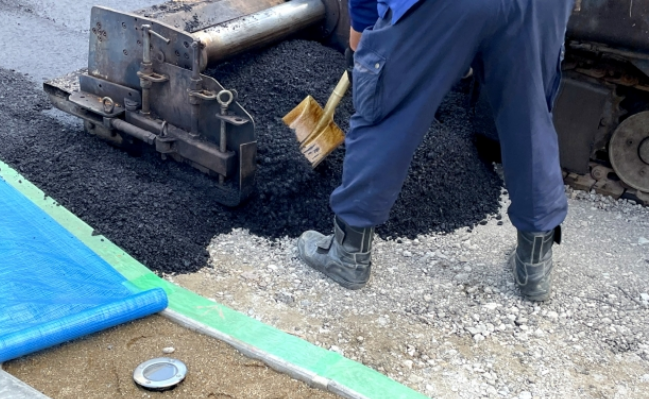 サンプルCL建築作業の様子